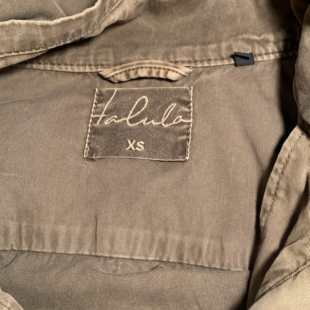 Talula Army Green Utility Jacket - Picture 3 of 5